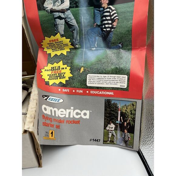 Vintage Estes Flying Model Starter Kit - Picture 4 of 12